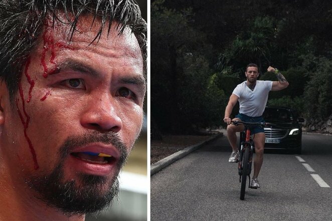 Manny Pacquiao ir Conoras McGregoras | Instagram.com nuotr