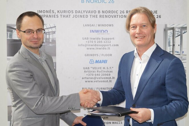 FK „Vilnius“ sulaukė skandinavų bendrovės paramos | Ingos Petkutės-Armoškienės nuotr.