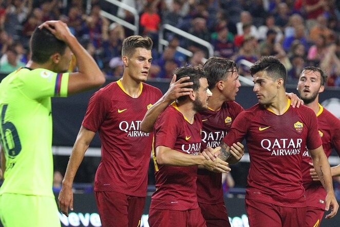 „Barcelona“ - „Roma“ rungtynių akimirka | Scanpix nuotr.