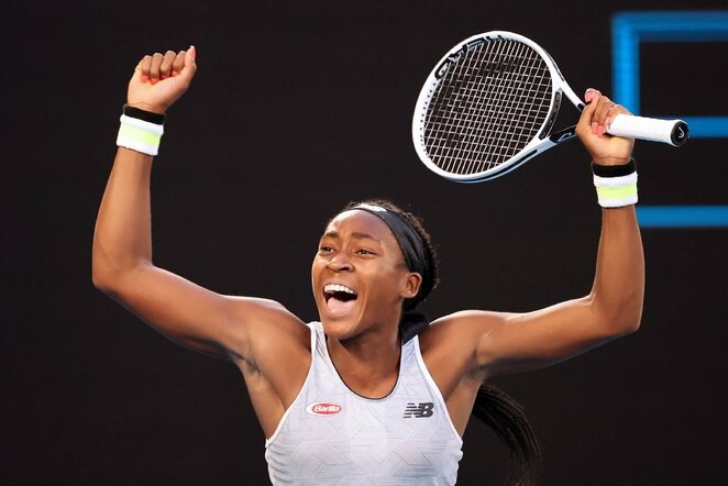 Cori Gauff | Scanpix nuotr.