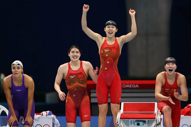 Kinijos moterų plaukimo rinktinė | Scanpix nuotr.