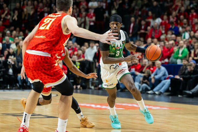 „Rytas“ – „Žalgiris“ rungtynių akimirka | Patricijos Adamovič / BNS nuotr.
