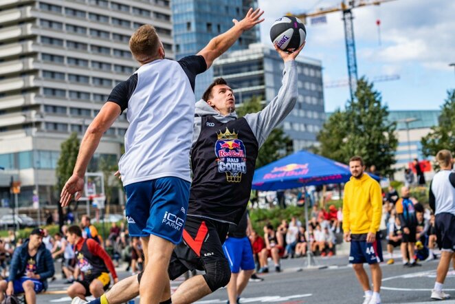 „Red Bull Half Court“ atrankos | Vytauto Dranginio nuotr.