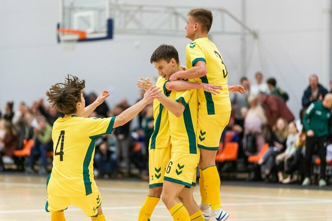 Lietuvos U-19 futsal rinktinė | lff.lt nuotr.