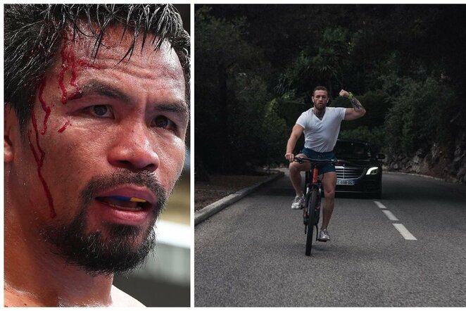 Manny Pacquiao ir Conoras McGregoras | Instagram.com nuotr