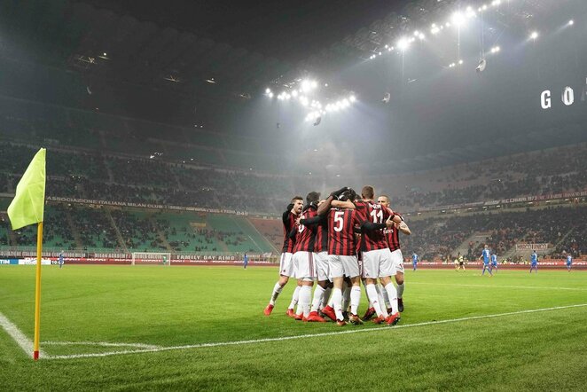 „Milan“ - „Bologna“ rungtynių akimirka | Scanpix nuotr.
