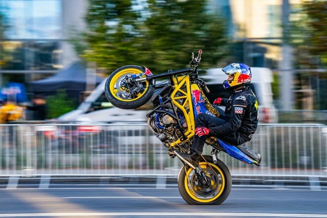 „Red Bull Showrun“ atvyksta į Klaipėdą | Organizatorių nuotr.