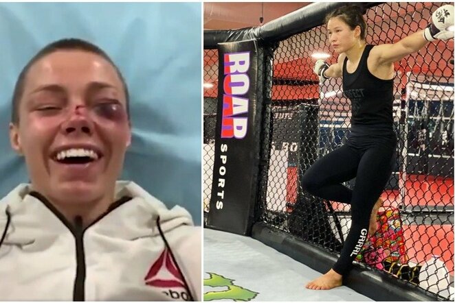 Rose Namajunas ir Weili Zhang | Instagram.com nuotr