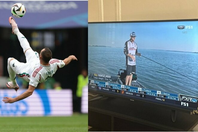 Futbolas ir sportinė žūklė | „Scanpix“ ir instagram.com nuotr.