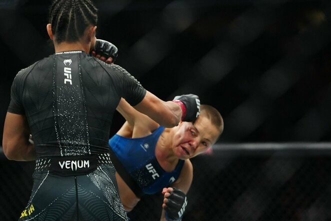 Rose Namajunas ir Natalija Silva | Scanpix nuotr.