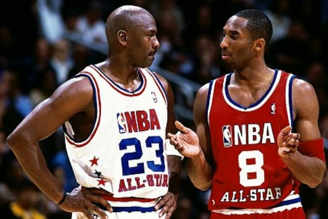 Jordanas ir Kobe | Scanpix nuotr.