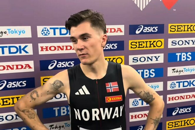 Jakobas Ingebrigtsenas | „Stop“ kadras