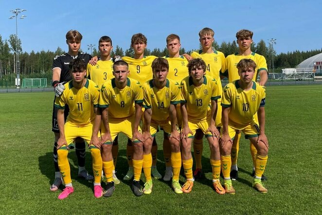 Lietuvos U-19 futbolo rinktinė  | LFF nuotr.