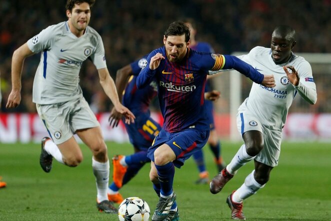 Lionelis Messi prieš „Chelsea“ | Scanpix nuotr.