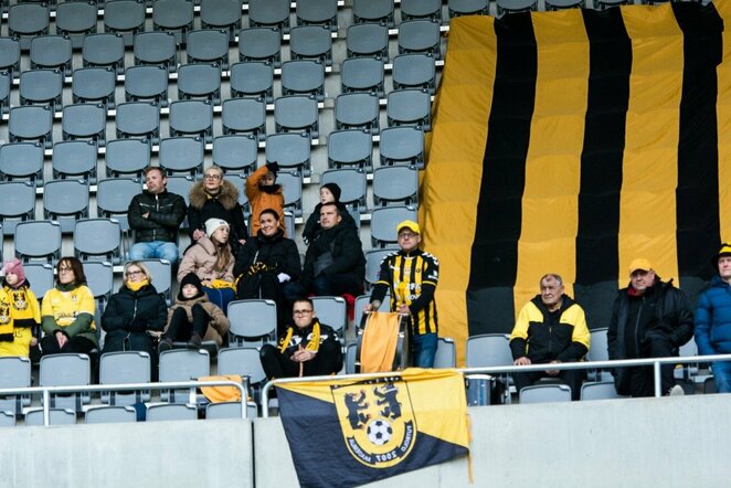 „Šiaulių“ fanai | Lino Žemgulio nuotr.