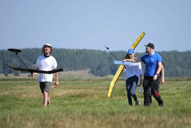 Laisvo skridimo aviamodelių varžybos | „Stop“ kadras