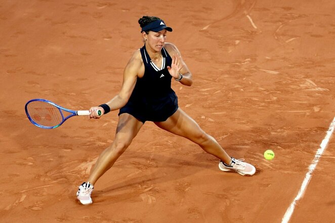 Jessica Pegula prieš Kimberly Birrell | EPA / MOHAMMED BADRA nuotr.