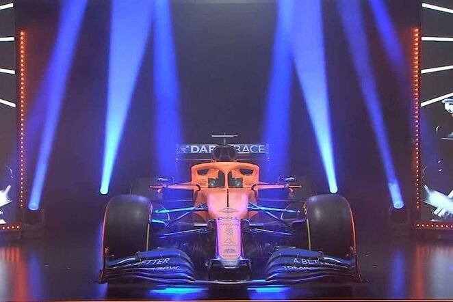„McLaren MCL35“ | Instagram.com nuotr
