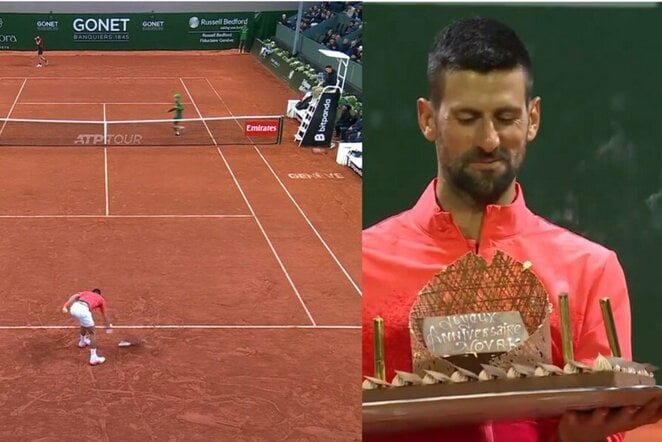 Novakas Djokovičius | „Stop“ kadras