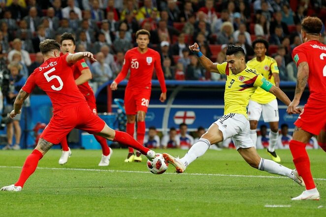 Pasaulio čempionato aštuntfinalis: Kolumbija - Anglija (2018.07.03) | Scanpix nuotr.
