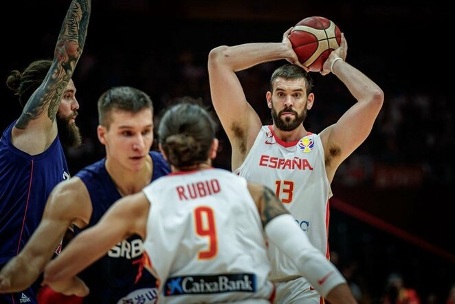 Gasolis ir Rubio | FIBA nuotr.