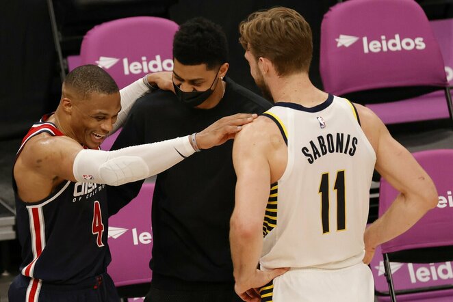 Westbrookas ir Sabonis | Scanpix nuotr.