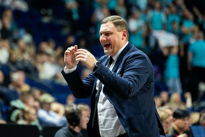 Rungtynių akimirka | Patricijos Adamovič / BNS nuotr.