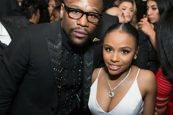 Floydas Mayweatheris su dukra | Instagram.com nuotr