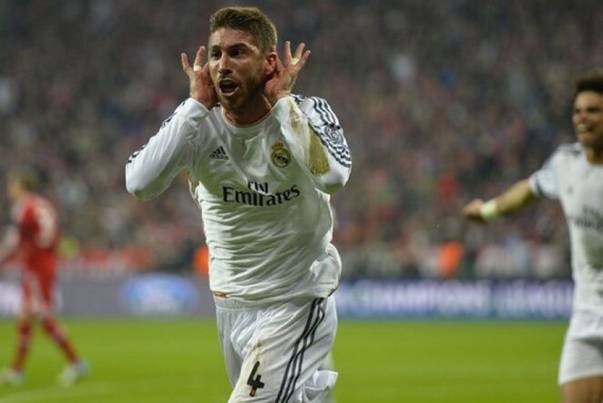 Sergio Ramosas tapo bavarų siaubu | Reuters/Scanpix nuotr.