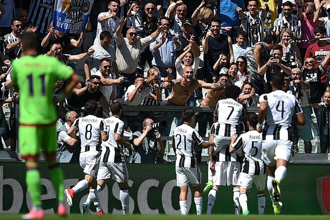 „Juventus“ futbolininkų triumfas | Scanpix nuotr.