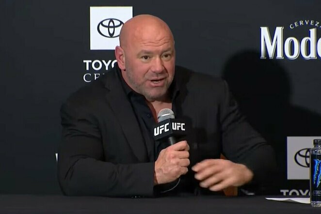 Dana White'as | Youtube.com nuotr.