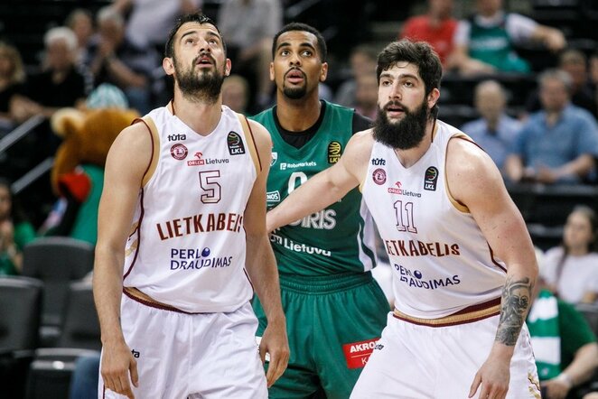 „Žalgirio“ – „Lietkabelio“ rungtynių akimirka  | Eriko Ovčarenko / BNS foto nuotr.