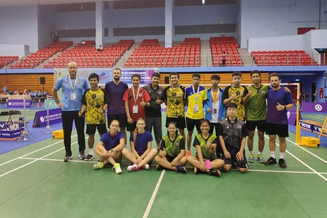 Lietuvos kurčiųjų badmintono rinktinė | Organizatorių nuotr.