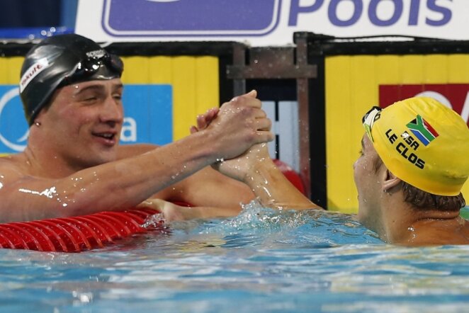 Ryanas Lochte ir Chadas Le Closas | Reuters/Scanpix nuotr.