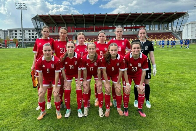 Lietuvos WU-17 futbolo rinktinė | lff.lt nuotr.