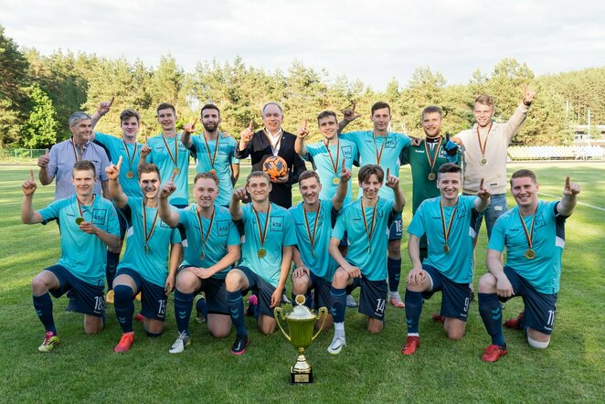 KTU - LSFL čempionų komanda | Organizatorių nuotr.