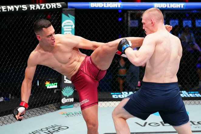Kovos akimirka (UFC nuotr.) | Organizatorių nuotr.
