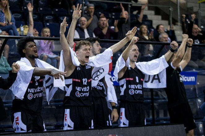 „Nevėžis–Optibet“ – „Uniclub Bet - Juventus“ rungtynių akimirka | Betsafe-LKL nuotr.