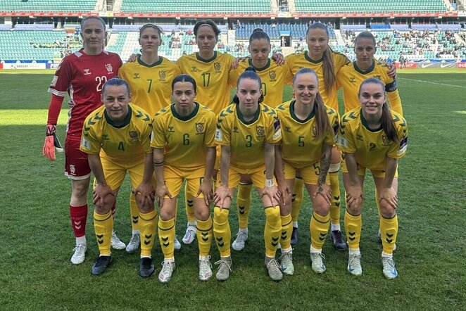 Lietuvos moterų futbolo rinktinė | lff.lt nuotr.