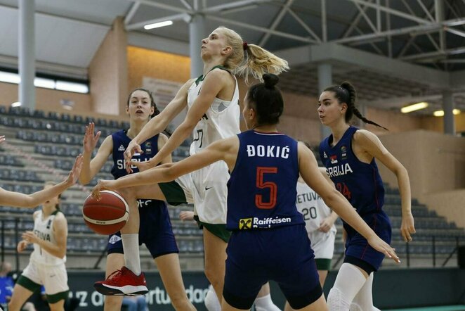 Lietuvių ir serbių rungtynės | FIBA nuotr.