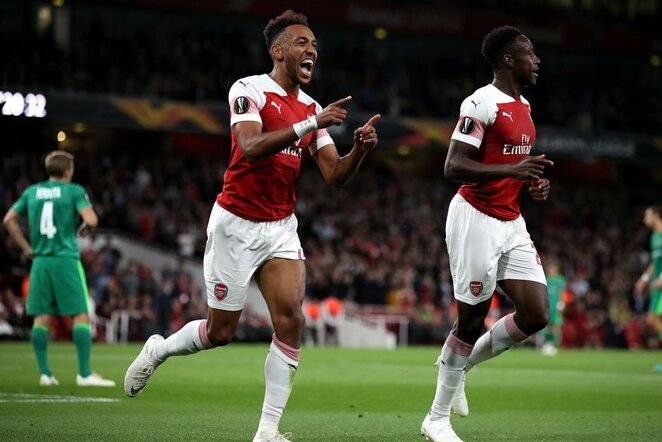 „Arsenal“ – „Vorskla“ rungtynių akimirka | Scanpix nuotr.