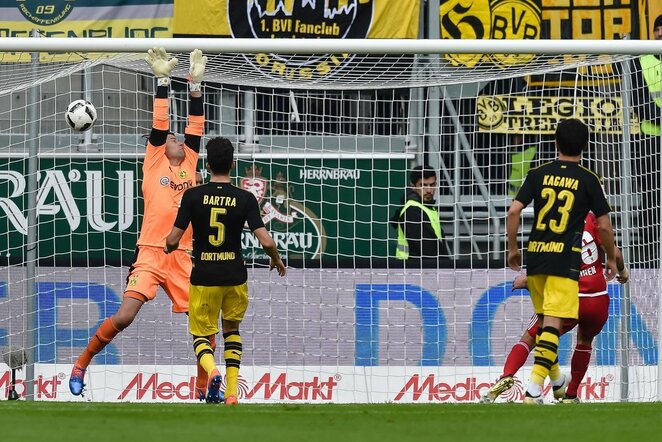 „Ingolstadt“ – „Borussia“ rungtynių akimirka | Scanpix nuotr.