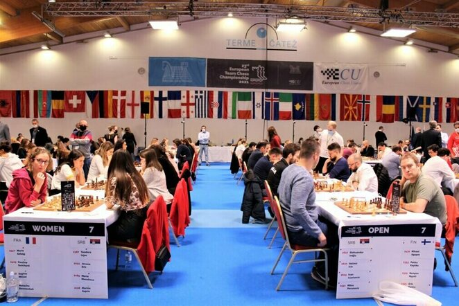 Komandinis Europos šachmatų čempionatas | Organizatorių nuotr.