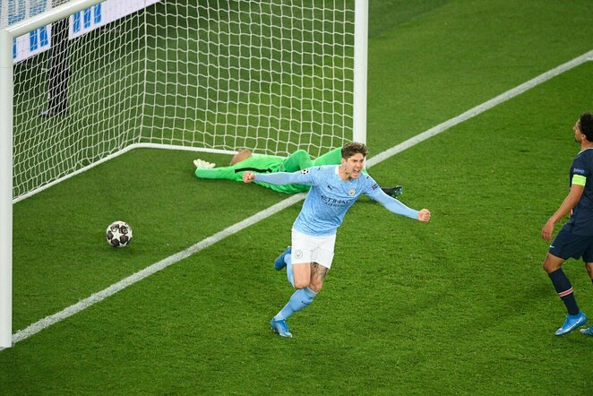 „Manchester City“ – PSG rungtynių akimirka | Scanpix nuotr.