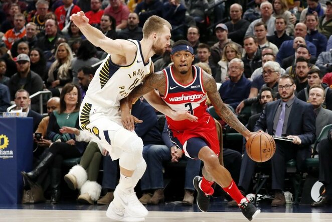Sabonis ir Bealas | Scanpix nuotr.