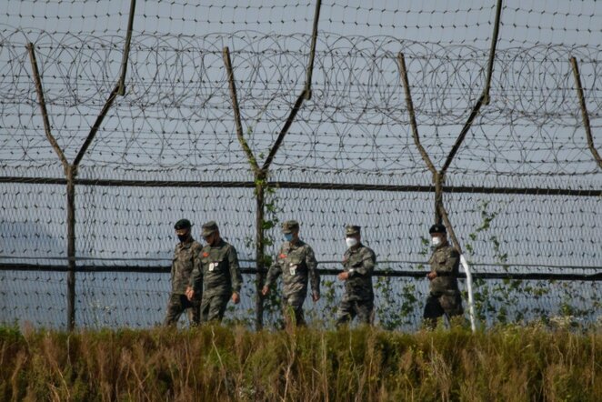 Pietų Korėjos kariai | Scanpix nuotr.