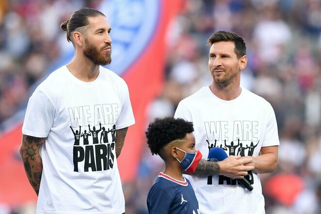 Sergio Ramosas ir Lionelis Messi | Scanpix nuotr.