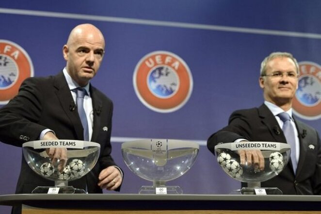 UEFA suskirstė komanda į krepšelius | AP/Scanpix nuotr.