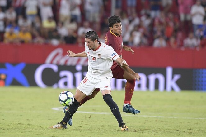 „Sevilla“ – „Roma“ rungtynių akimirka | Scanpix nuotr.