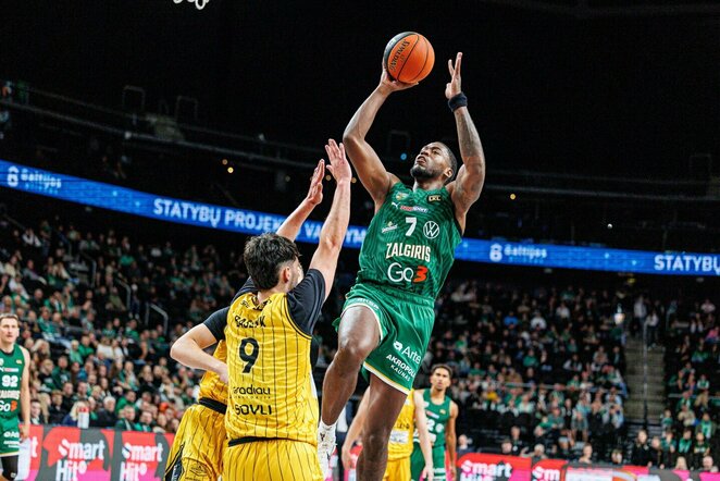 „Žalgiris“ – „Šiauliai“ rungtynių akimirka | Eriko Ovčarenko / BNS foto nuotr.